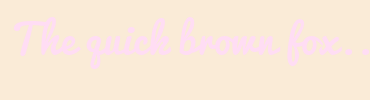Image with Font Color FFDDF4 and Background Color FAEBD7